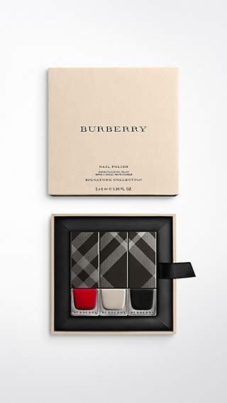 burberry runway nail collection|burberry signatures for men.